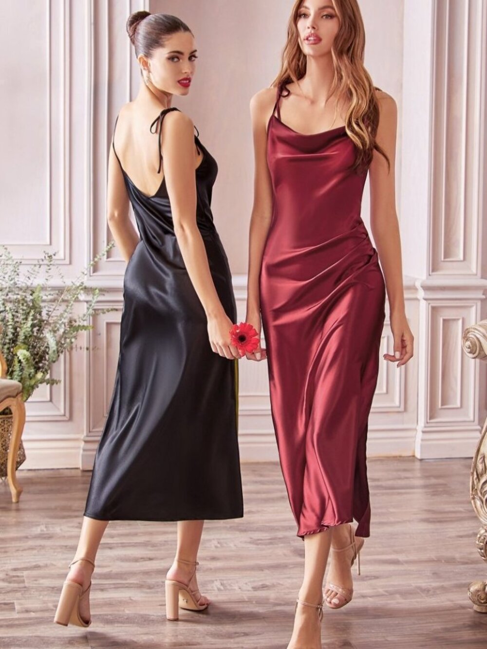 NEW BLACK Evening Gown Floor Length Formal Elegant Stunning BD103